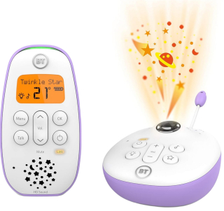 BT biela elektronická pestúnka + Samolepiaca nálepka s logom droppx